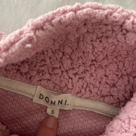 DONNI fleece Henley size S - Picture 2 of 3